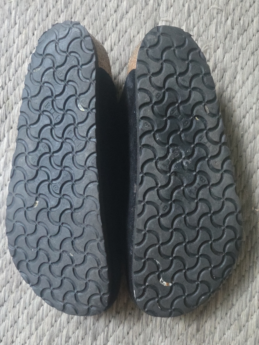 Birkenstock Black Suede Mary Jane Flats 39W - Picture 5 of 5